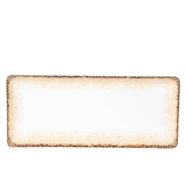 TANJUR PRAVOKUTNI RUST BROWN 35X15 CM 