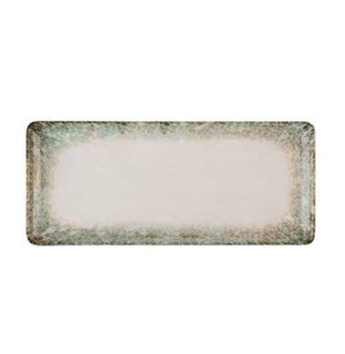 TANJUR PRAVOKUTNI RUST GREEN 35X15 CM 