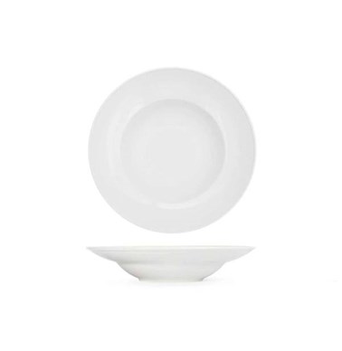 PASTA PLATE WHITE 27 RISUS CM 